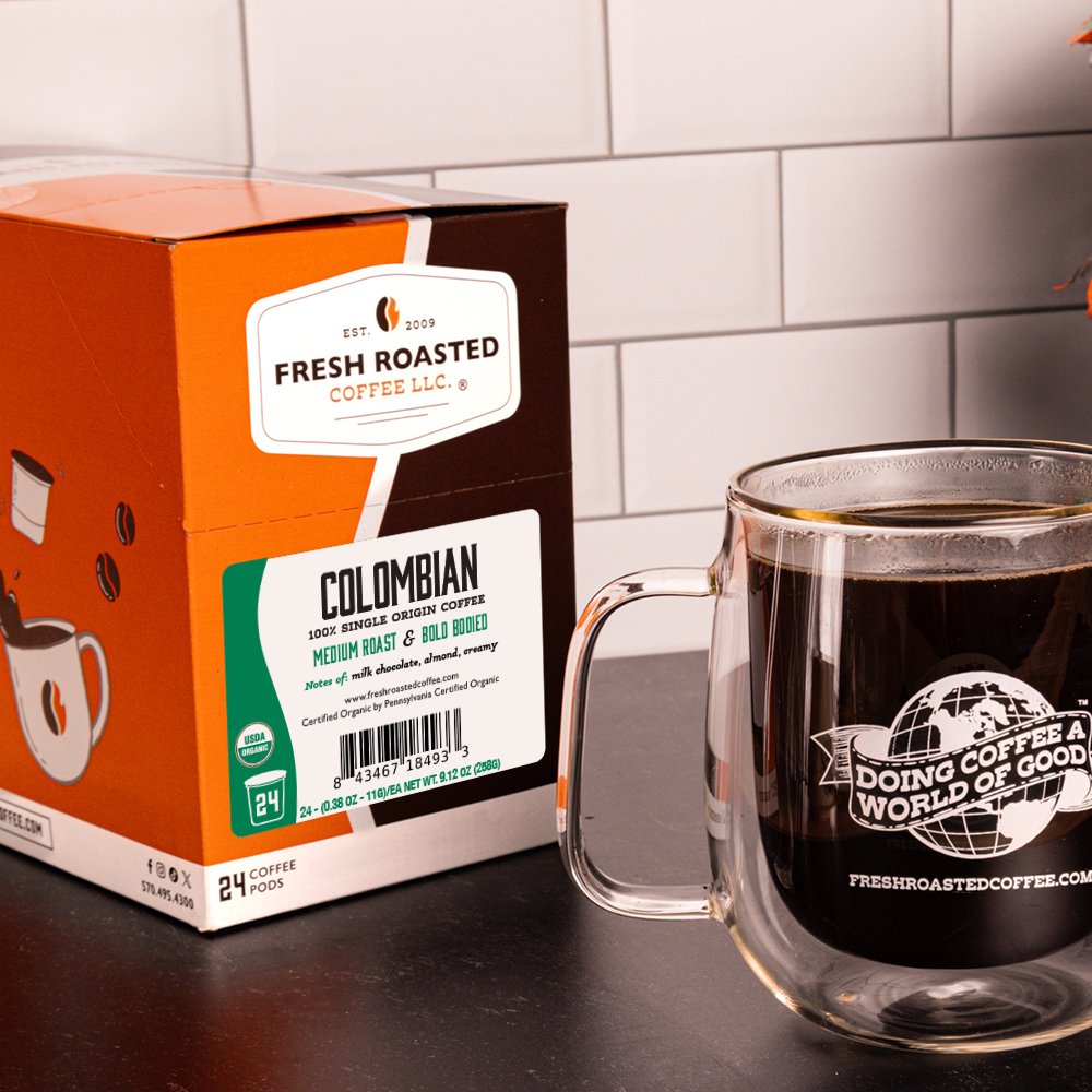 Organic Colombian - Classic Coffee Pods