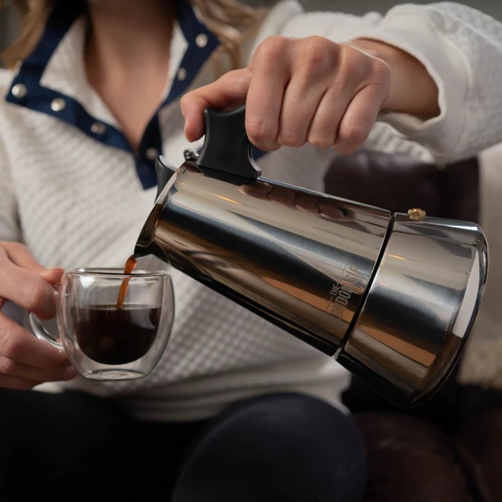 London Sip® Stovetop Espresso Maker – Fresh Roasted Coffee