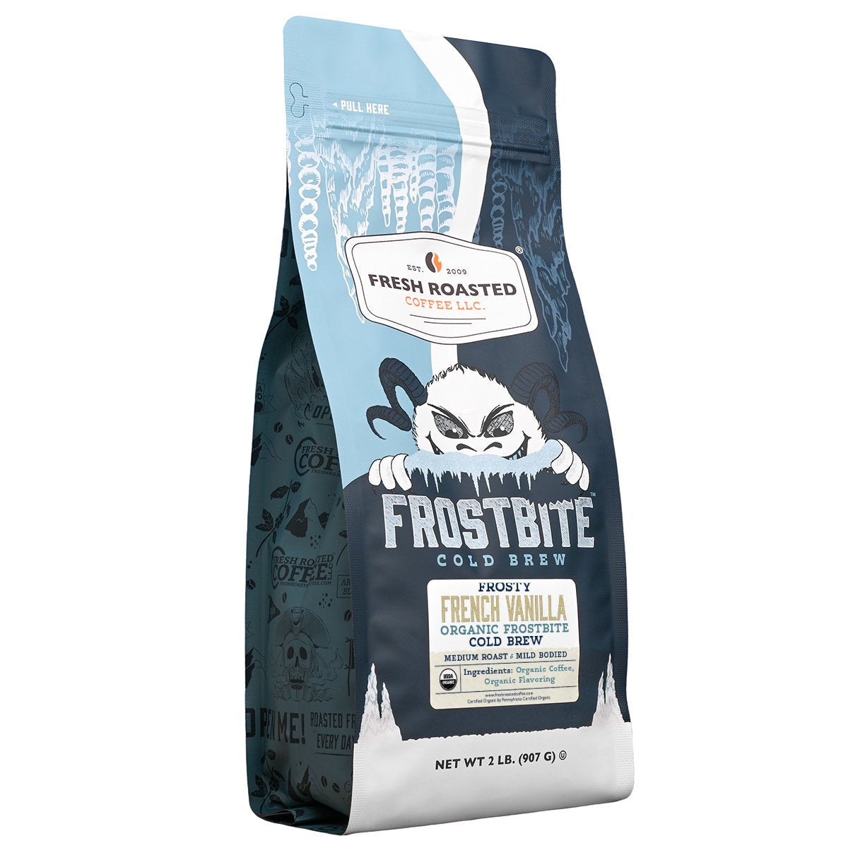 Organic Frostbite Flavored Cold Brew - Frosty French Vanilla