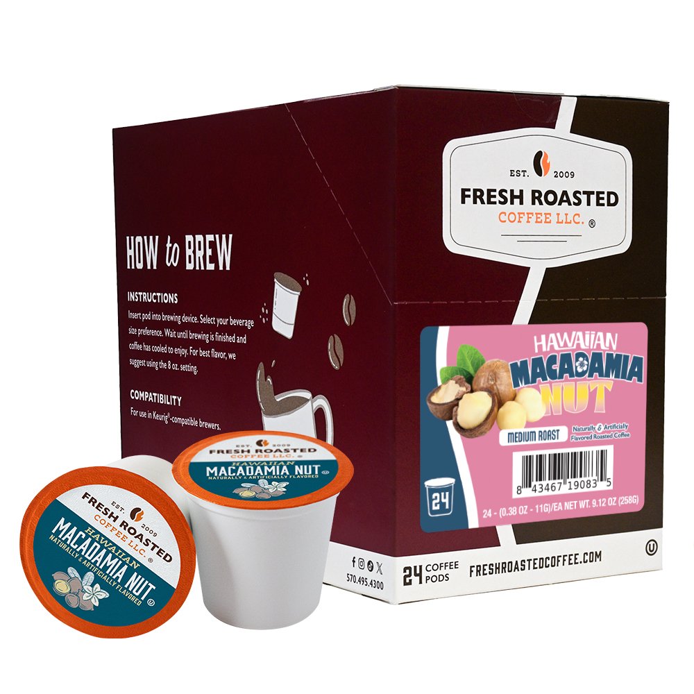 Hawaiian Macadamia Nut - Flavored Classic Pods