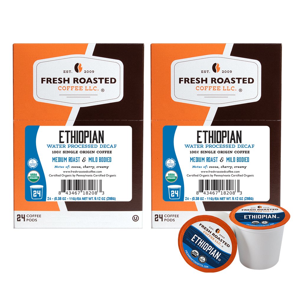 Organic Ethiopian Water-Processed Decaf - Classic Coffee Pods