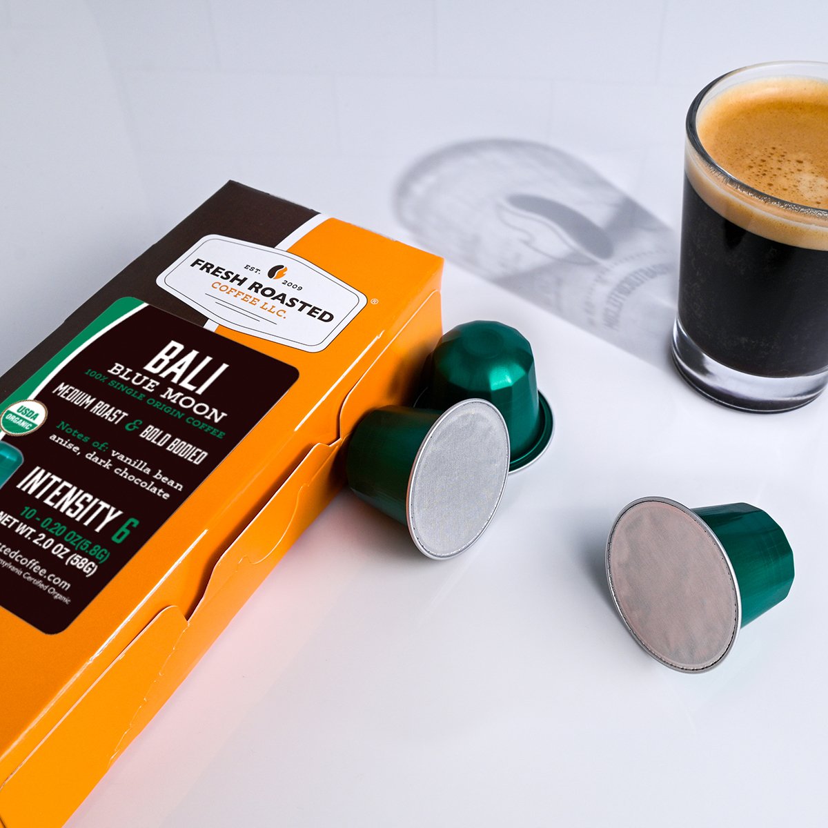 Organic Bali Blue - Espresso Capsules