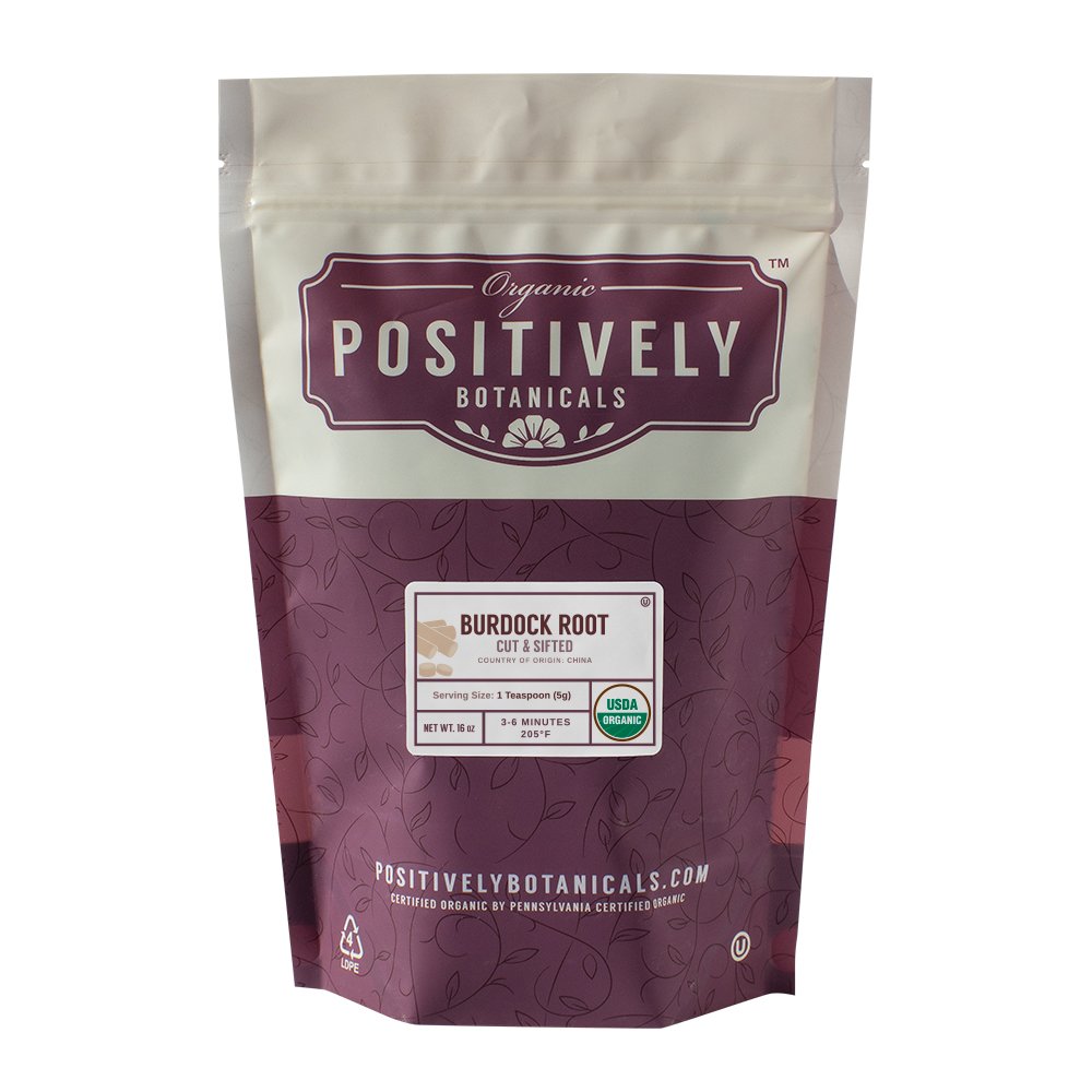 Organic Burdock Root - Loose Leaf Botanical