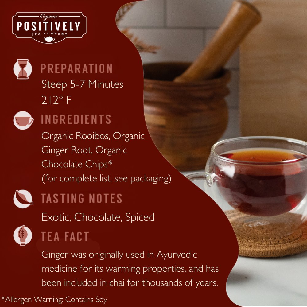 Organic Chocolate Chai Rooibos - Loose Leaf Tea