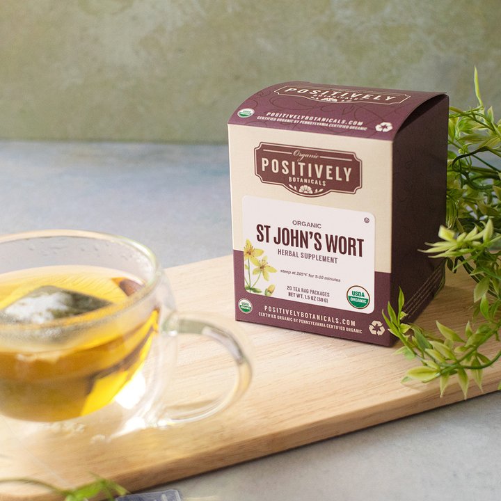 Organic St John's Wort - Botanical Tea Bags