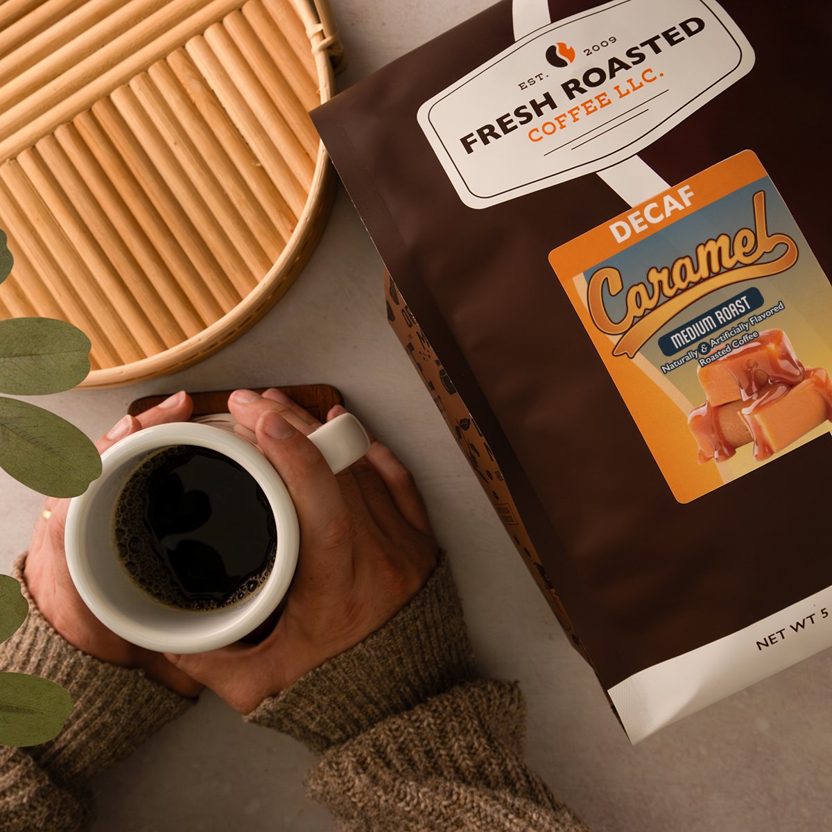 Decaf Caramel - Flavored Roasted Coffee