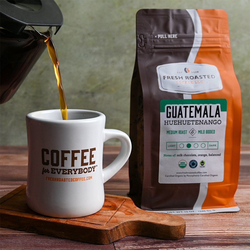 Organic Guatemalan Huehuetenango - Roasted Coffee