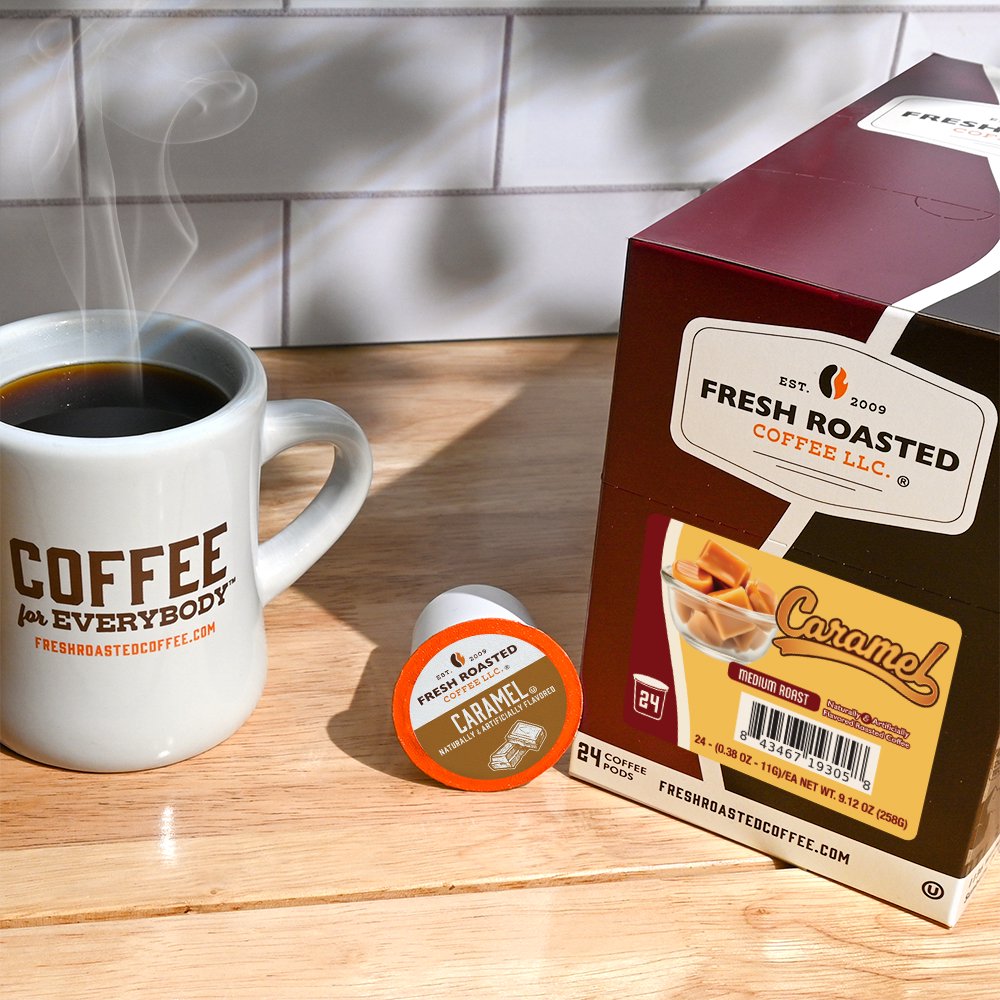 Caramel - Flavored Classic Pods – Fresh Roasted Coffee