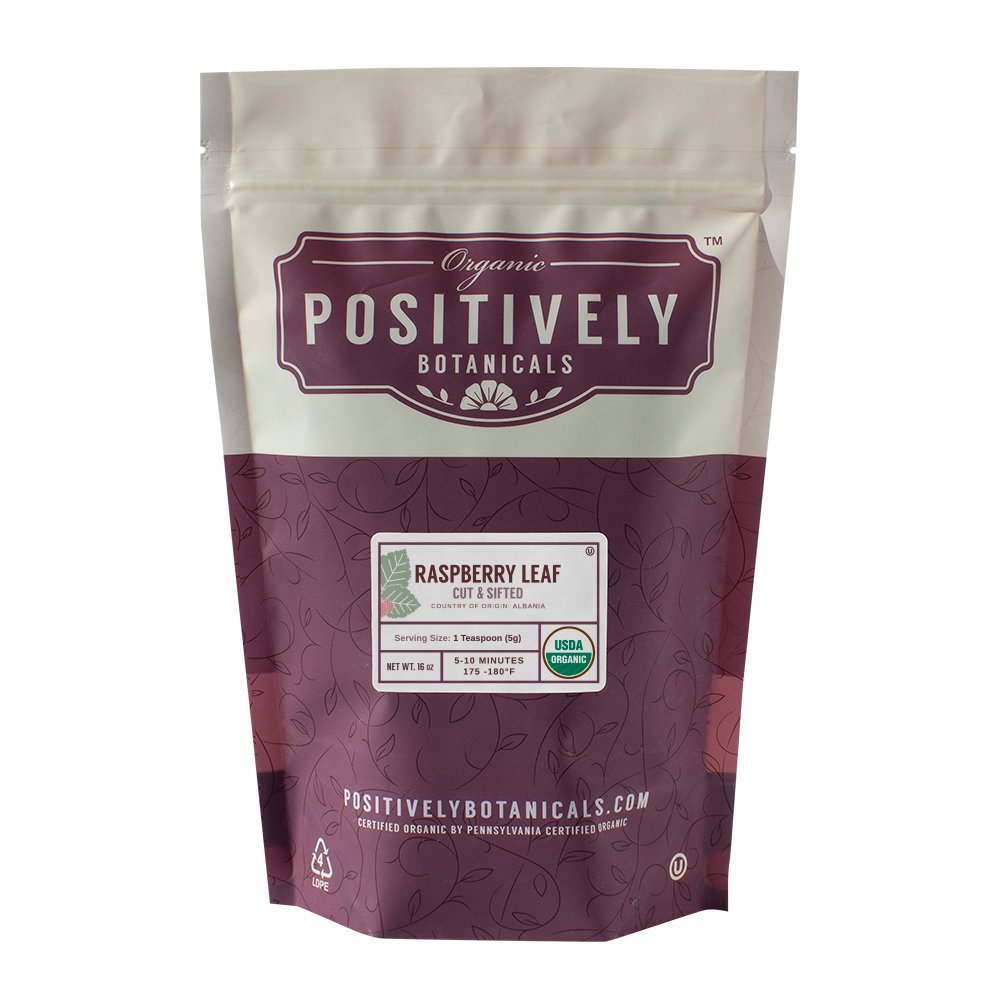 Organic Raspberry Leaf - Loose Leaf Botanical