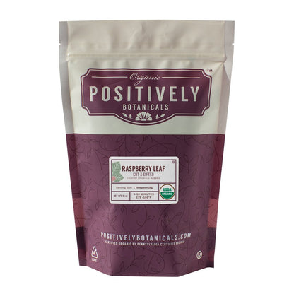 Organic Raspberry Leaf - Loose Leaf Botanical