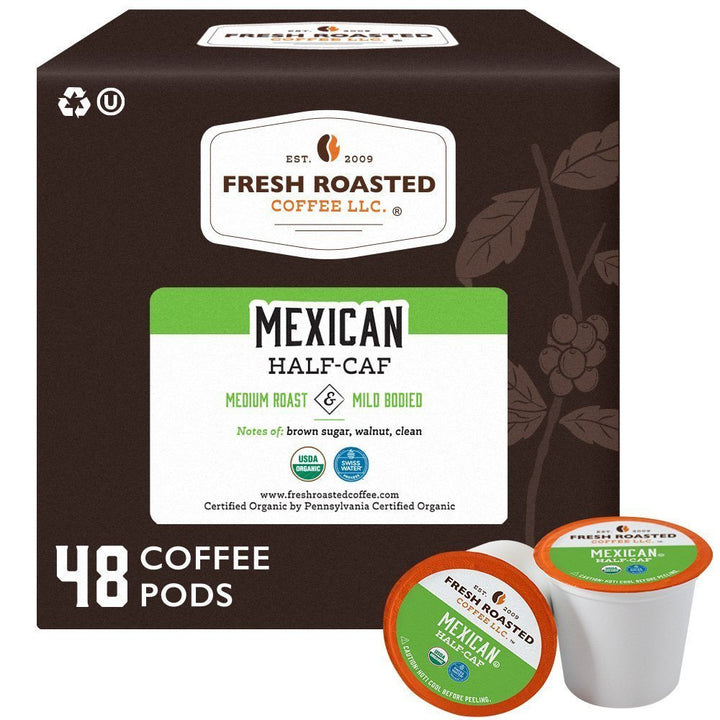 Organic Mexican Swiss Water Half Caf - Classic Pods