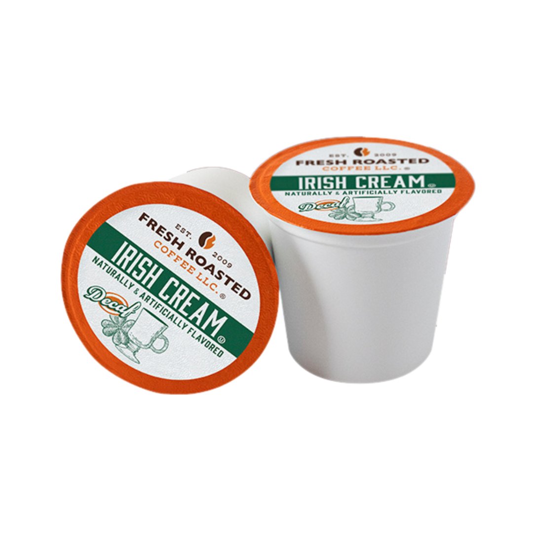 Decaf Irish Cream - Flavored Coffee Pods