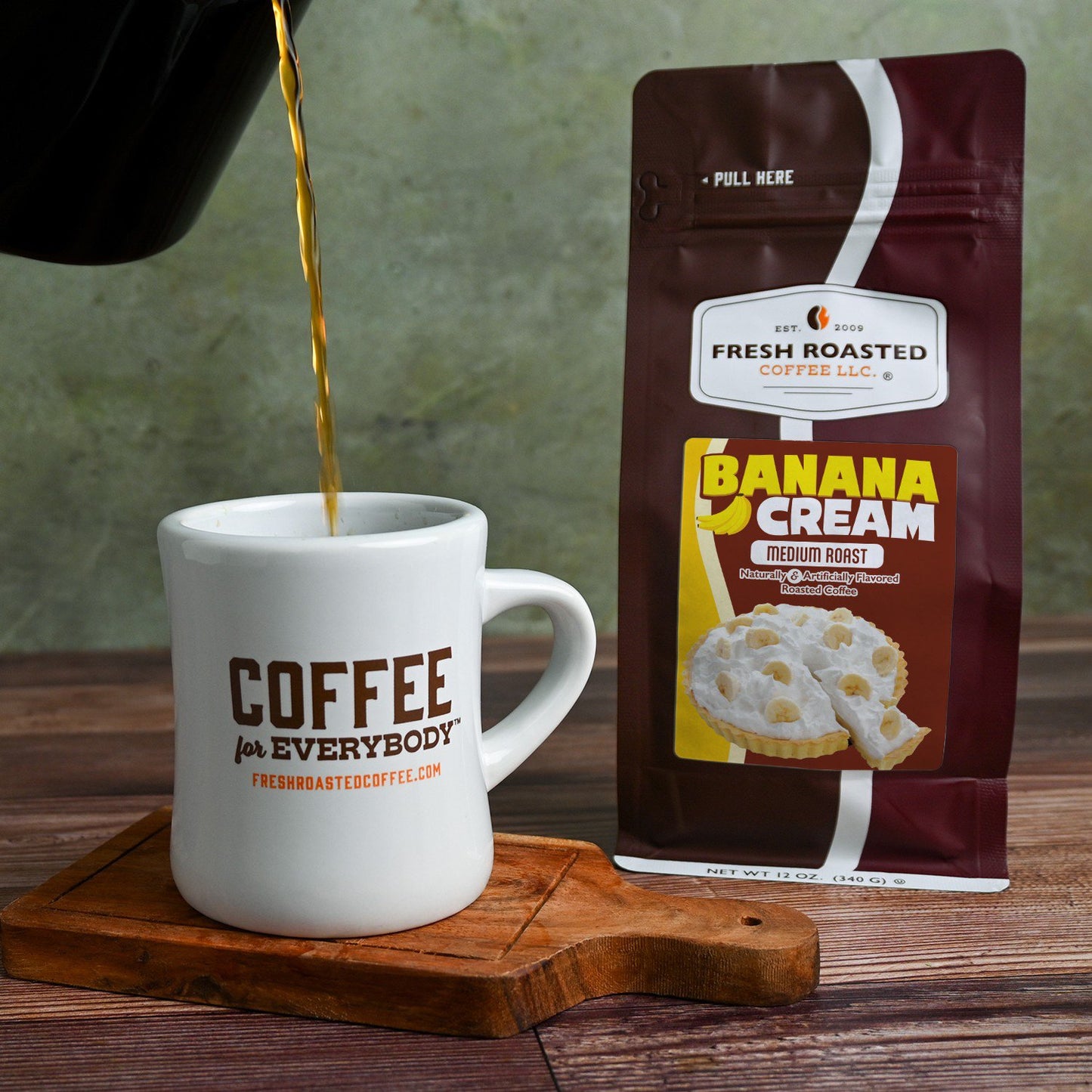Banana Cream - Flavored Roasted Coffee