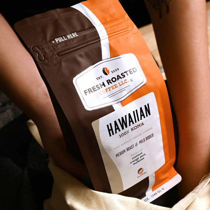 100% Hawaiian Kona - Roasted Coffee