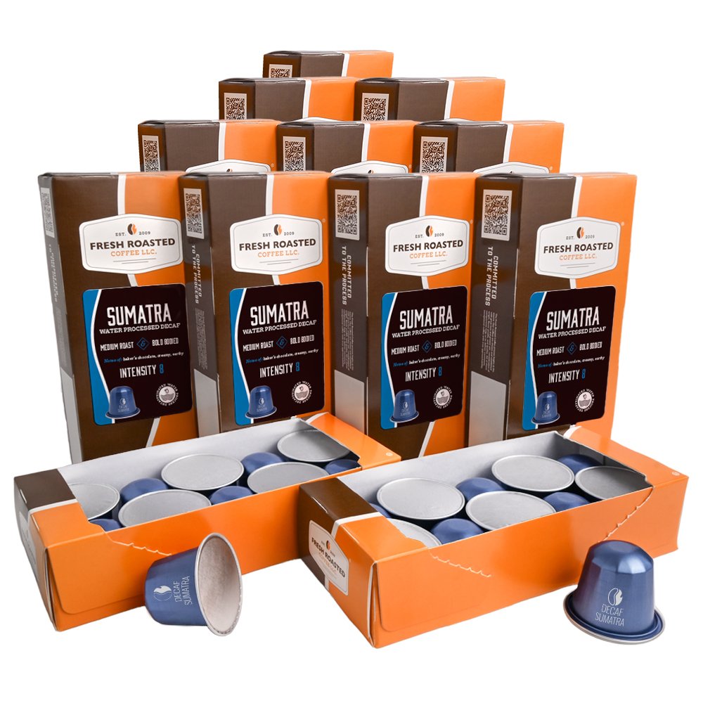 Sumatra Water-Processed Decaf - Espresso Capsules