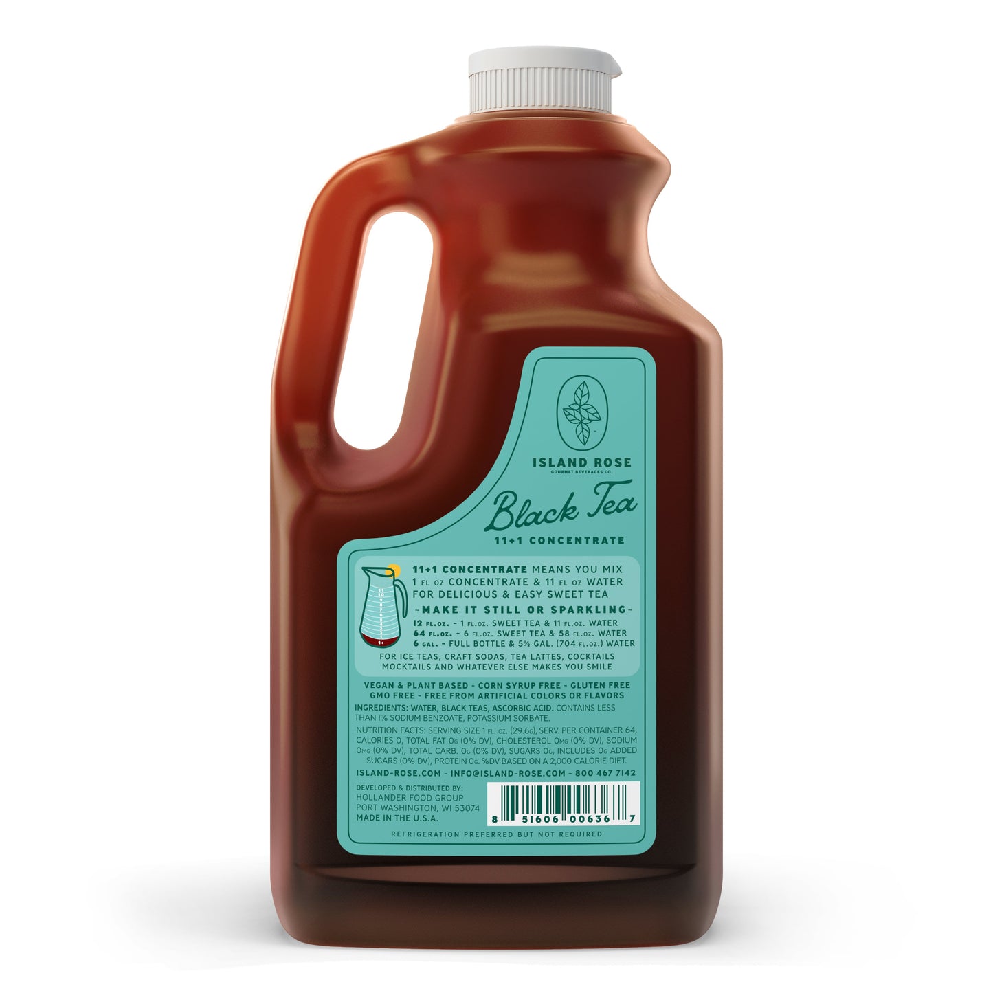 Island Rose Classic Black Tea Concentrate