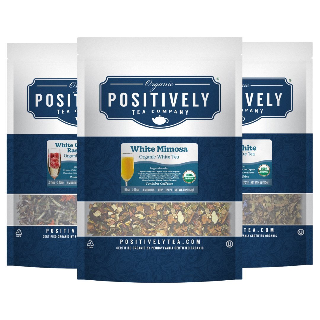 Organic White Tea Bundle - Loose Leaf Tea