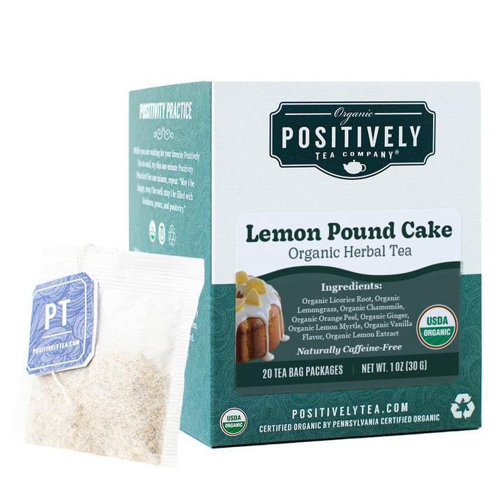 Organic Lemon Pound Cake Herbal - Tea Bags