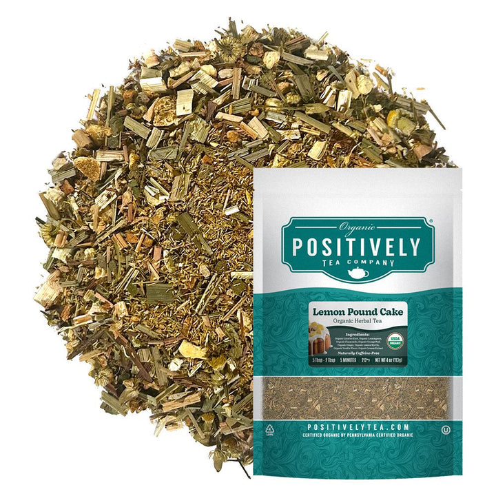 Organic Lemon Pound Cake Herbal - Loose Leaf Tisane
