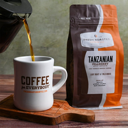Tanzanian Peaberry Coffee - Aviv Estate - Roasted Coffee