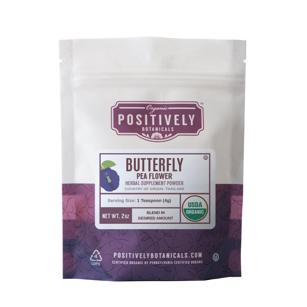 Organic Butterfly Pea Flower - Loose Leaf Botanical