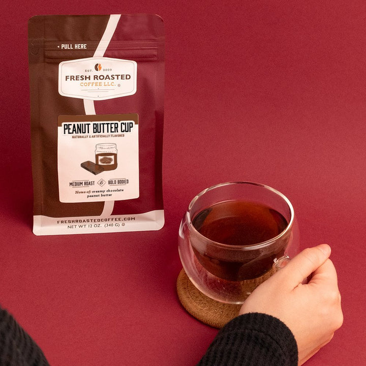 Peanut Butter Cup - Flavored Roasted Coffee