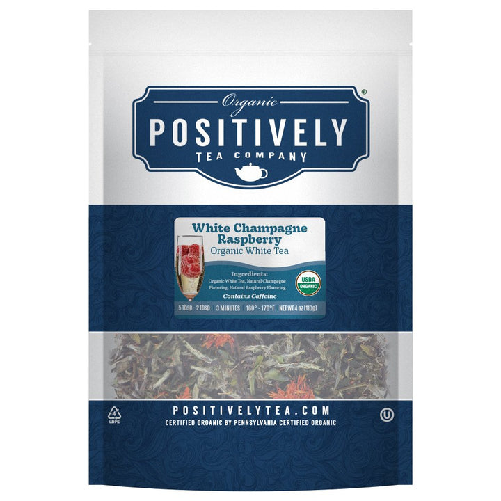 White Champagne Raspberry - Loose Leaf Tea