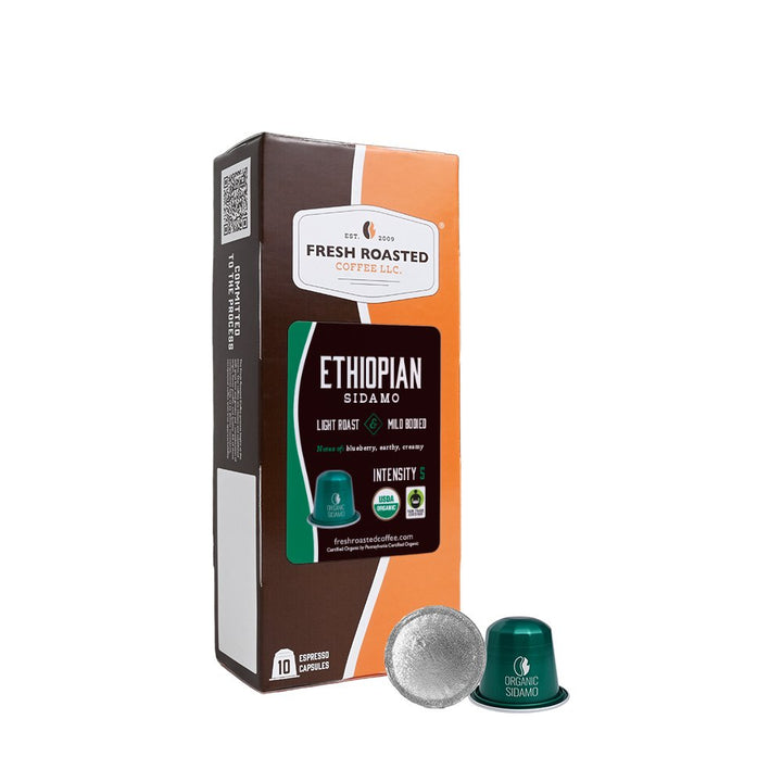 Organic Ethiopian Sidamo - Espresso Capsules