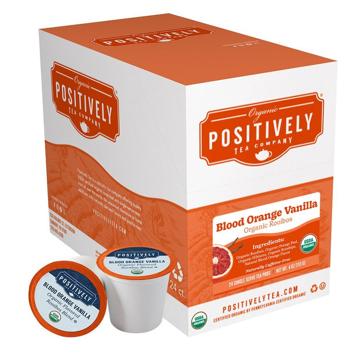 Organic Blood Orange Vanilla Rooibos - Classic Tea Pods