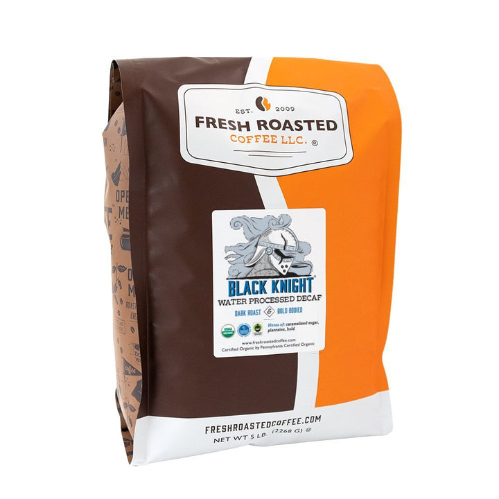 Organic Black Knight Water-Processed Decaf - Roasted Coffee