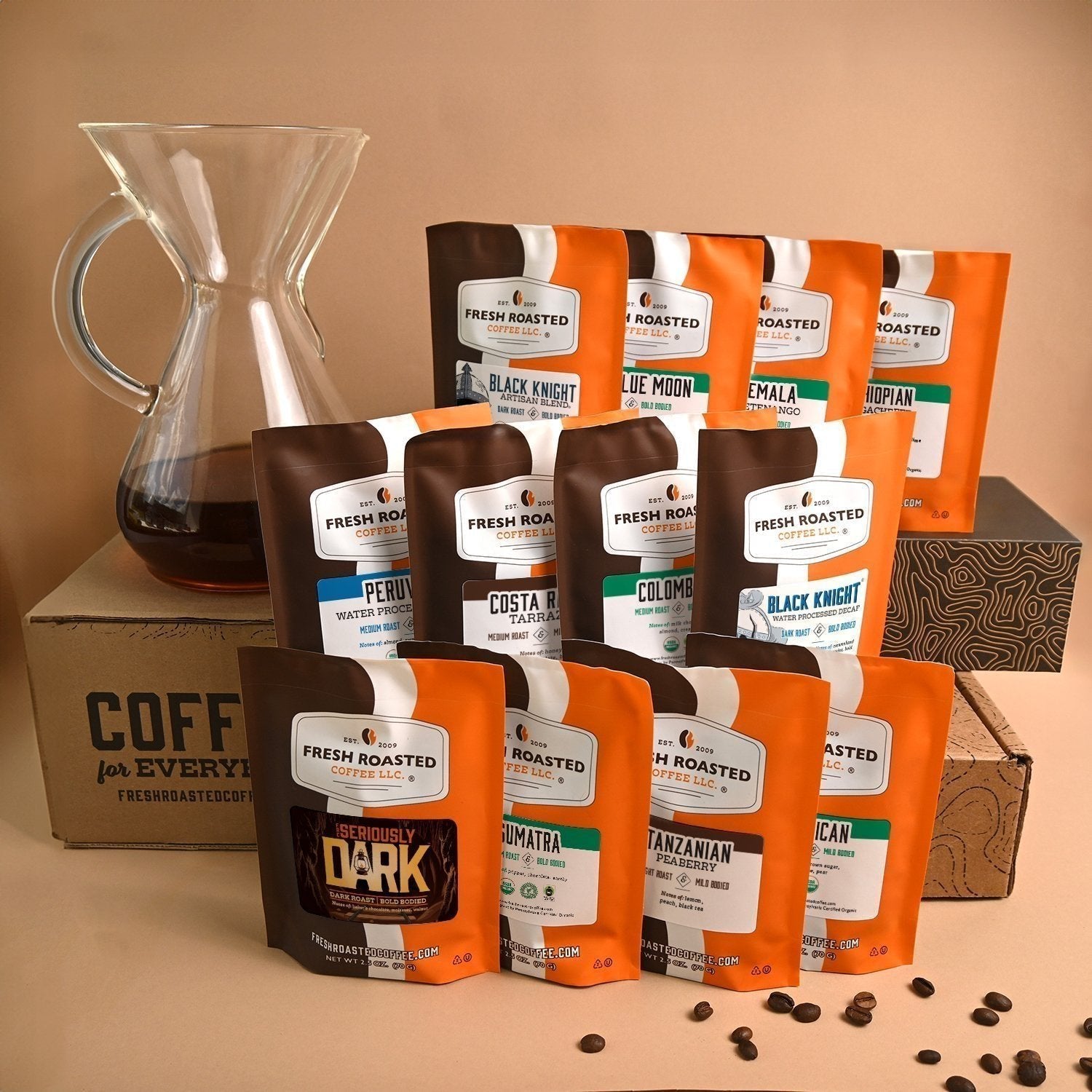 FRC Coffee Bean Gift Box - Fresh Roasted Best Sellers – Fresh