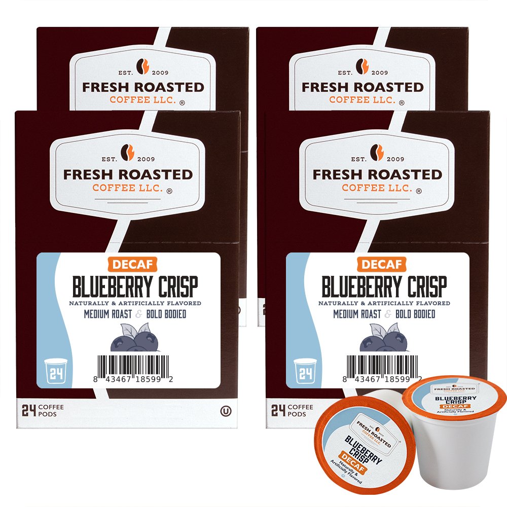 Decaf Blueberry Crisp - Flavored Coffee Pods