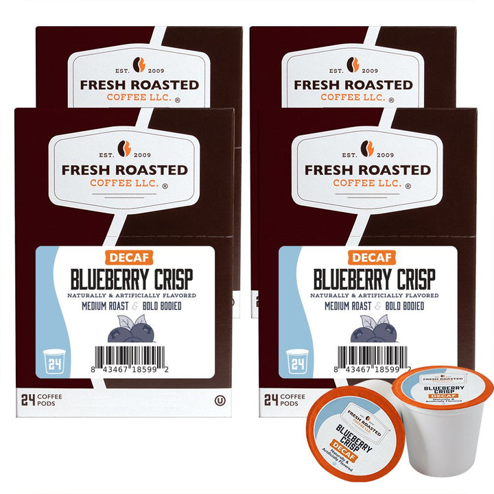 Decaf Blueberry Crisp - Flavored Coffee Pods