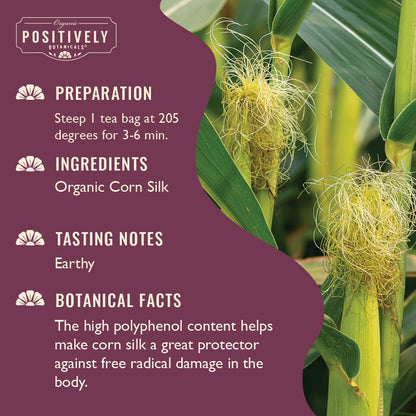 Organic Corn Silk - Botanical Tea Bags