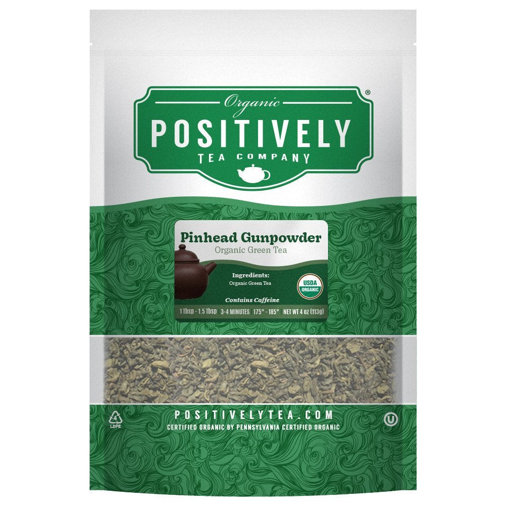 Organic Pinhead Gunpowder - Loose Leaf Tea