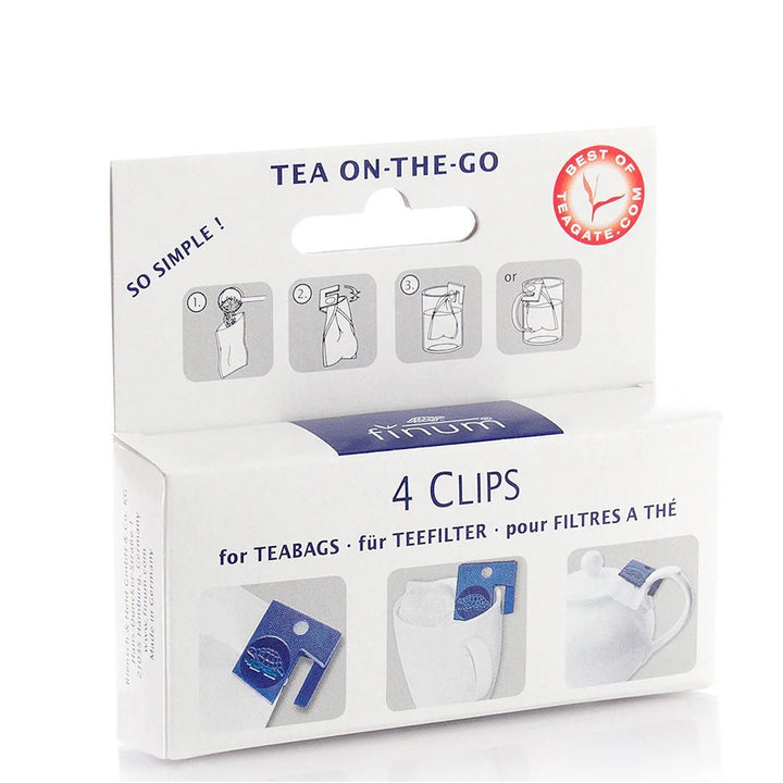 Finum® Tea Bag Clips (4)