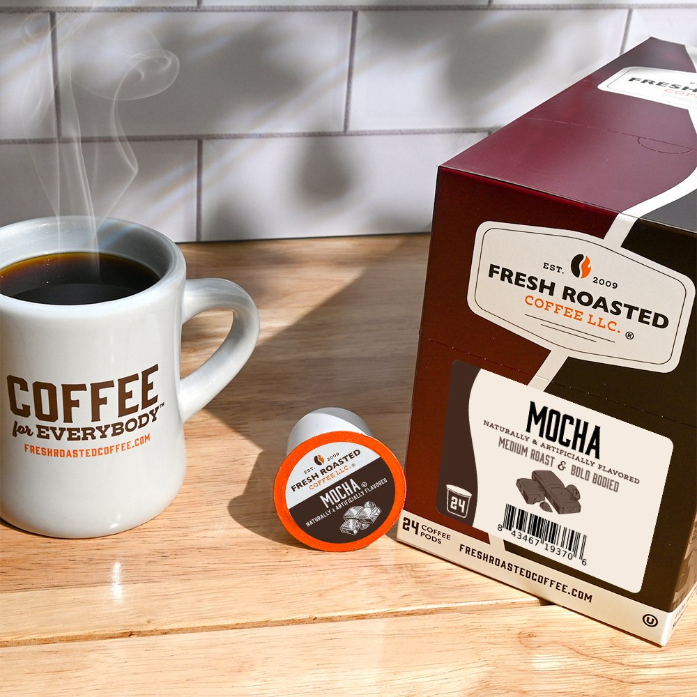 Mocha - Flavored Classic Pods – Fresh Roasted Coffee
