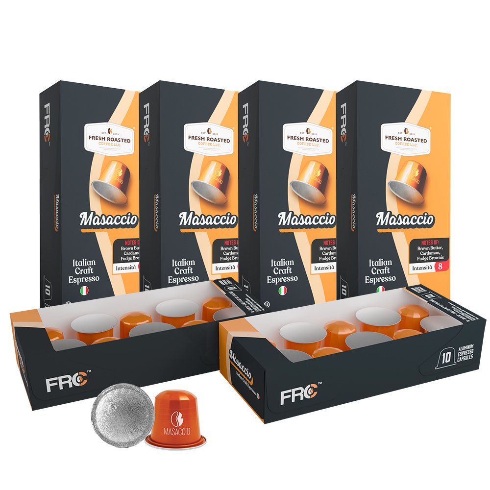Italian Craft Espresso: Masaccio - Espresso Capsules