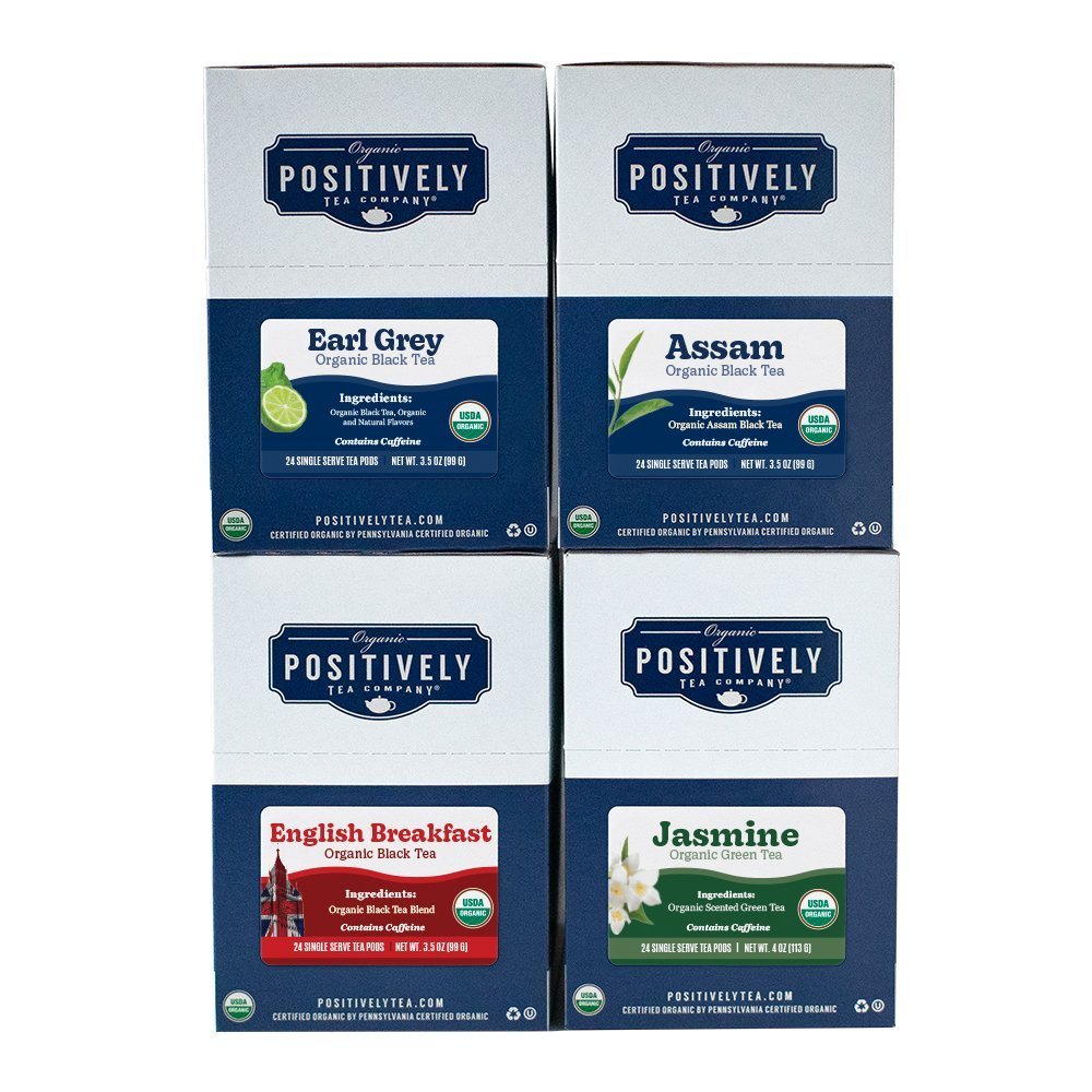 Organic Positively Tea Traditional Favorites - Classic Tea Pods