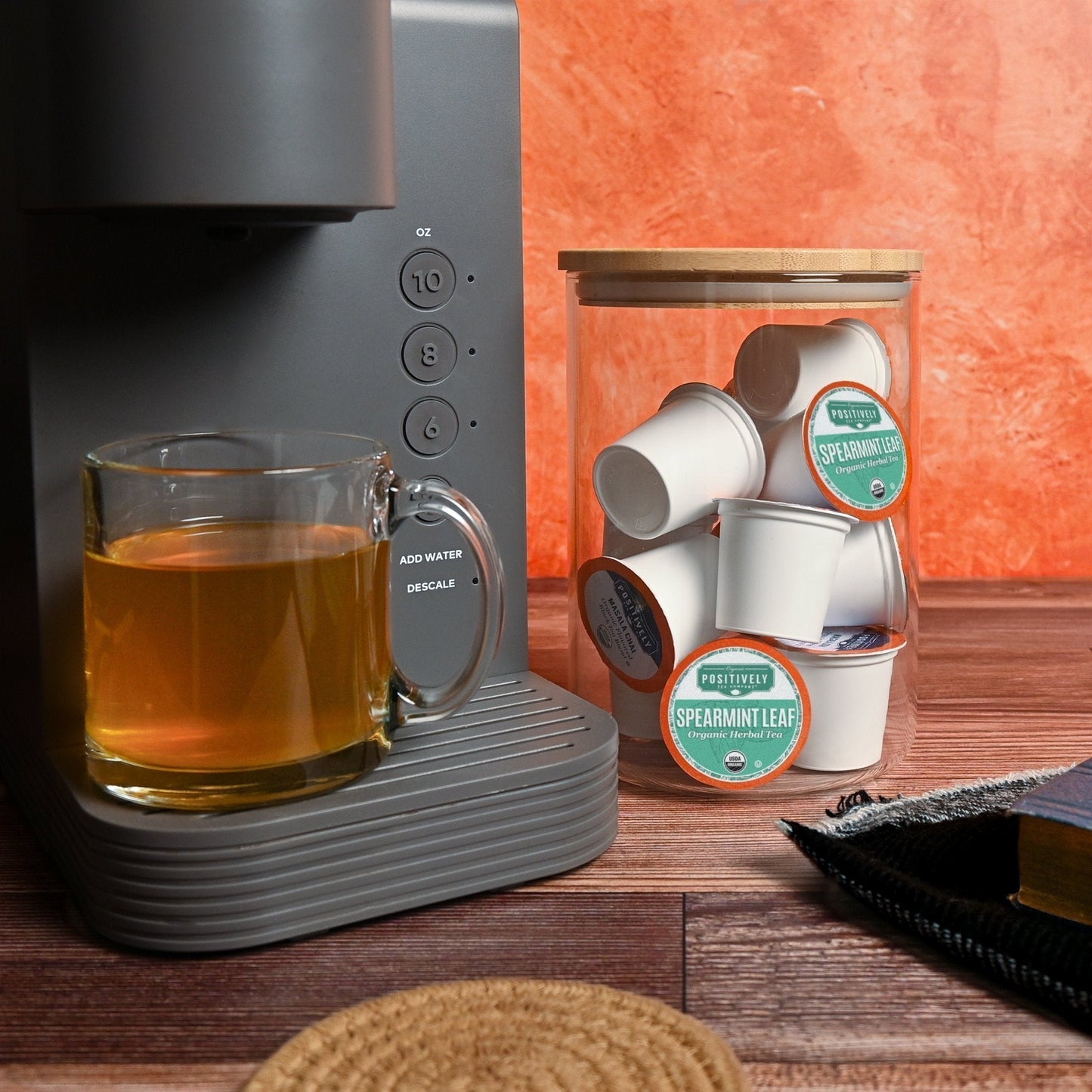 Organic Spearmint Leaf Herbal - Classic Tea Pods