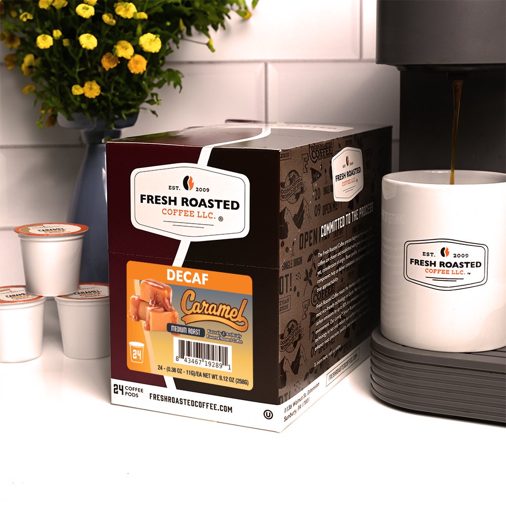 Decaf Caramel - Flavored Classic Pods