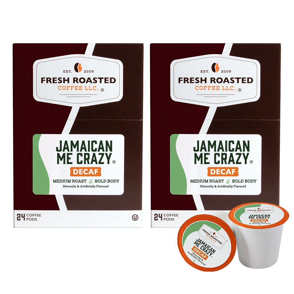 Decaf Jamaican Me Crazy® - Flavored Coffee Pods
