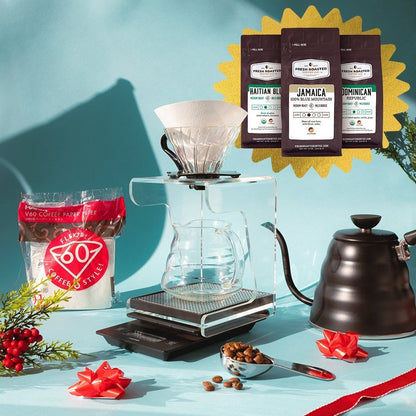 Hario V60 Pour Over Kit - Coffee Gift Set