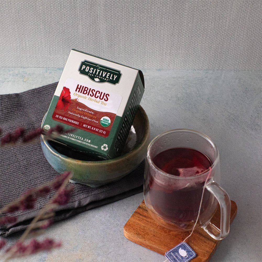 Organic Hibiscus Tisane - Tea Bags – Fresh Roasted Coffee