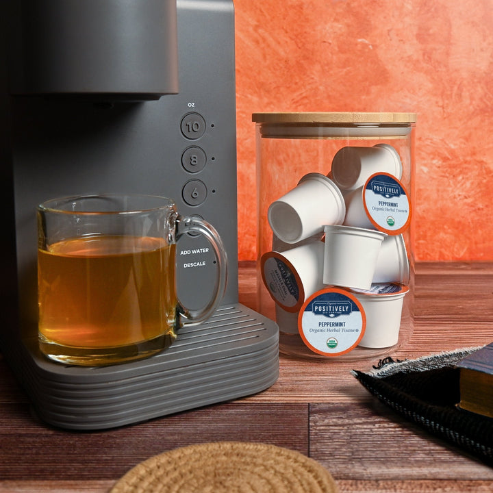 Organic Peppermint Leaf Herbal - Classic Tea Pods