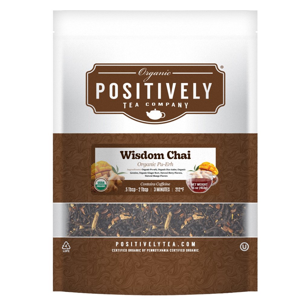 Organic Wisdom Pu Erh Chai - Loose Leaf Tea