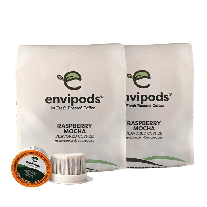 Raspberry Mocha Flavored Coffee - envipods