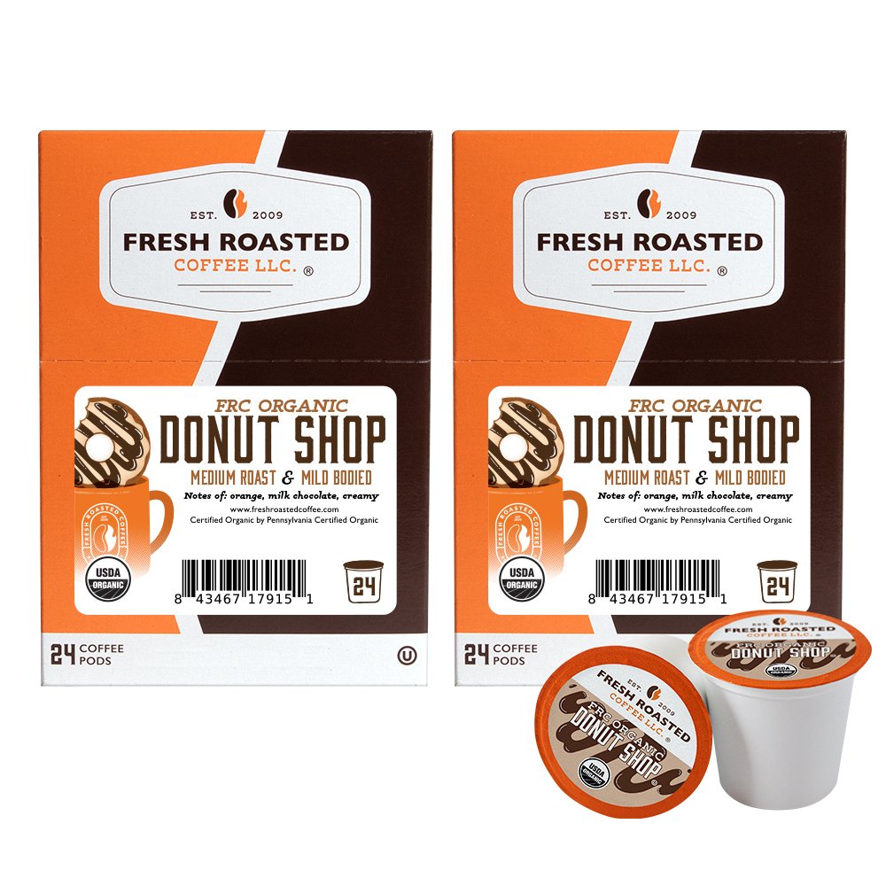 Organic Donut Shop - Classic Coffee Pods
