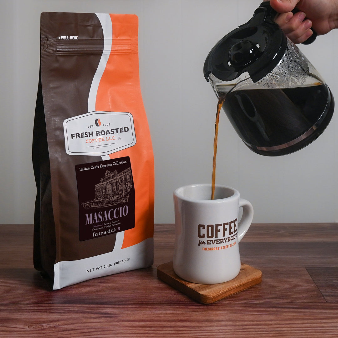 Masaccio Italian Craft Coffee - Roasted Coffee