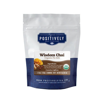 Organic Wisdom Pu Erh Chai - Loose Leaf Tea